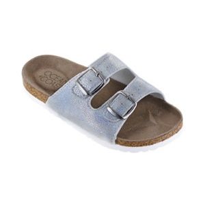Girls Silver Dogwood Sandals Size 4
